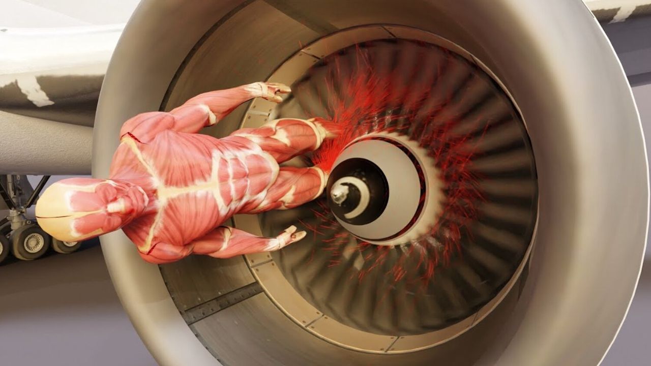 What Happens if You Get Sucked Into a Jet Engine? creamytowel.com