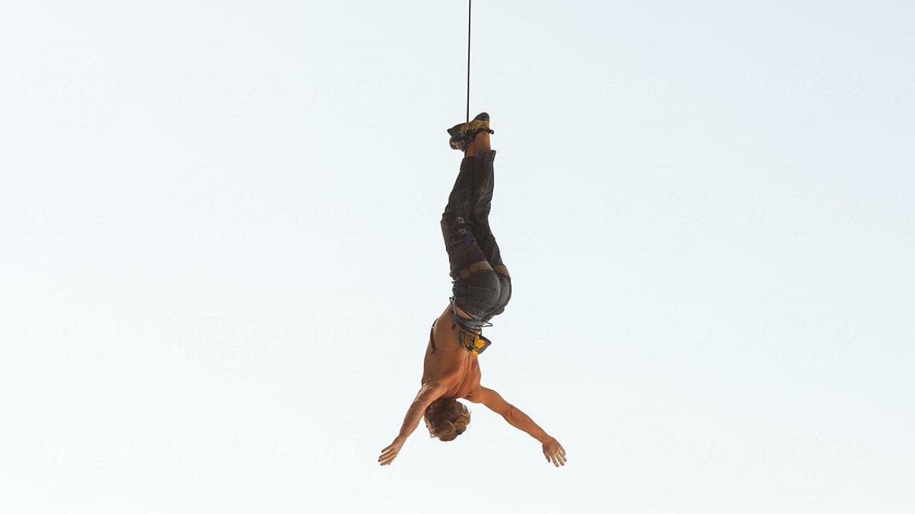 Hanging upside down may seem easy but it's a test of endurance and resilience. creamytowel.com