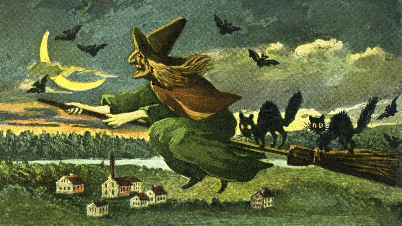 The stories of witches and brooms have been around for as long as one can remember. creamytowel.com